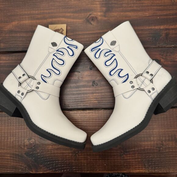 Harley Davidson Women's Korsen Motorcycle Harness Boots - Picture 5 of 10